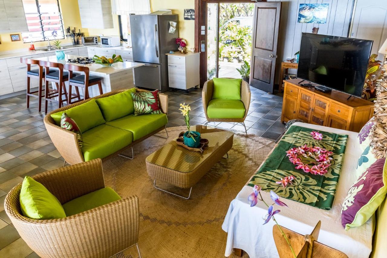 Fare Manava Villa โบราโบรา ภายนอก รูปภาพ